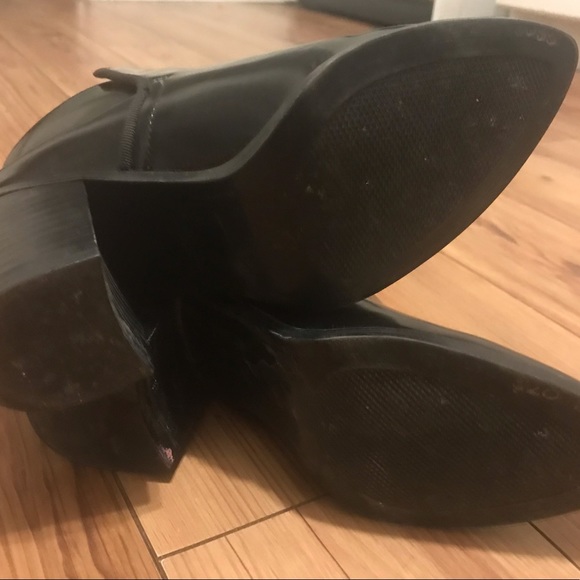 Zara Patent Leather Ankle Boots - Picture 5 of 6